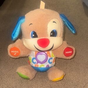 Interactive Dog Learning Toy with Music and Lights